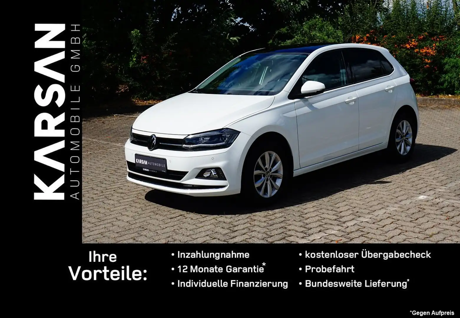 Volkswagen Polo Highline/BT/2xPDC/NAVI/KLIMA/ Weiß - 1
