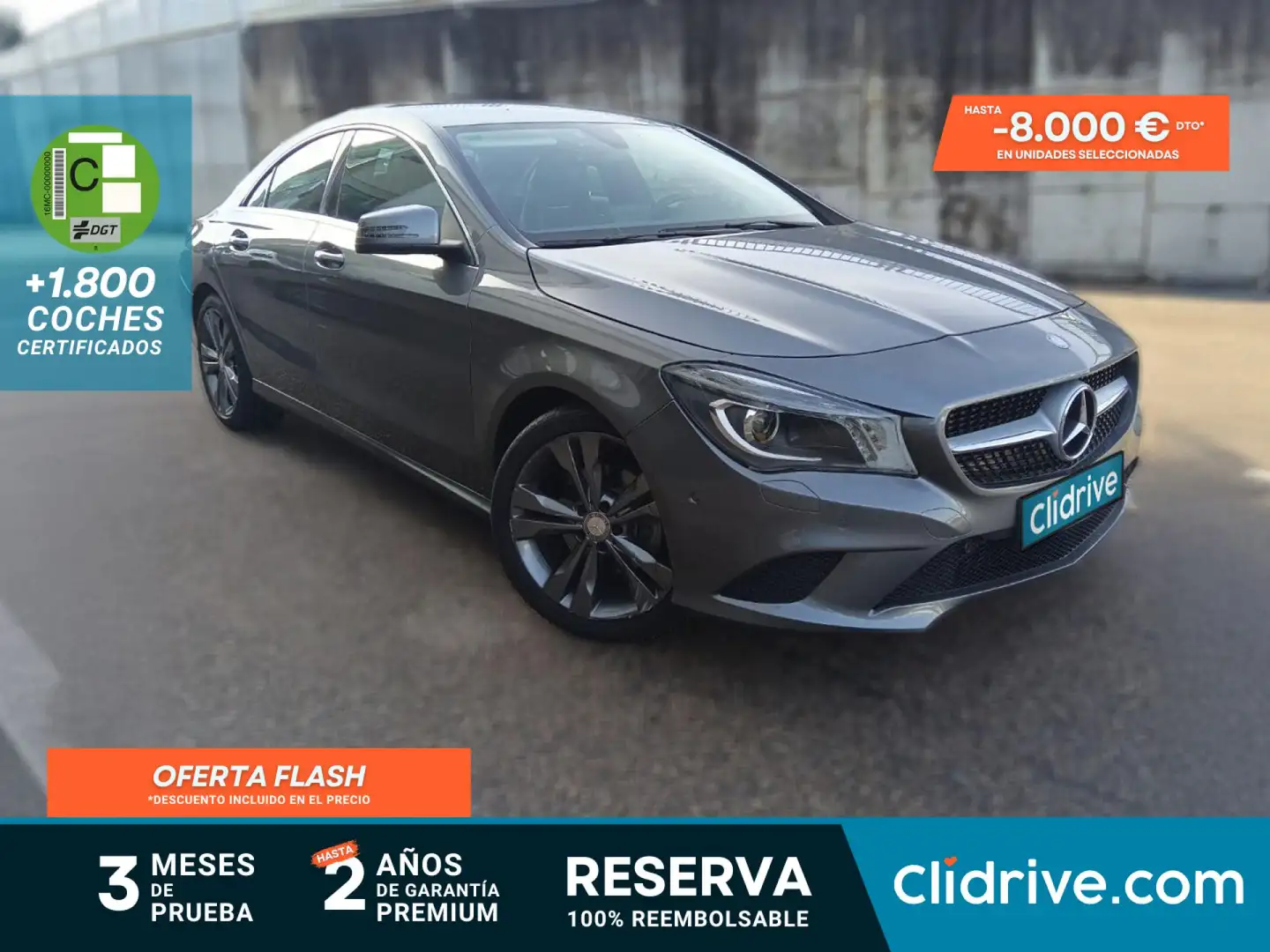 Mercedes-Benz CLA 200 200CDI Gris - 1