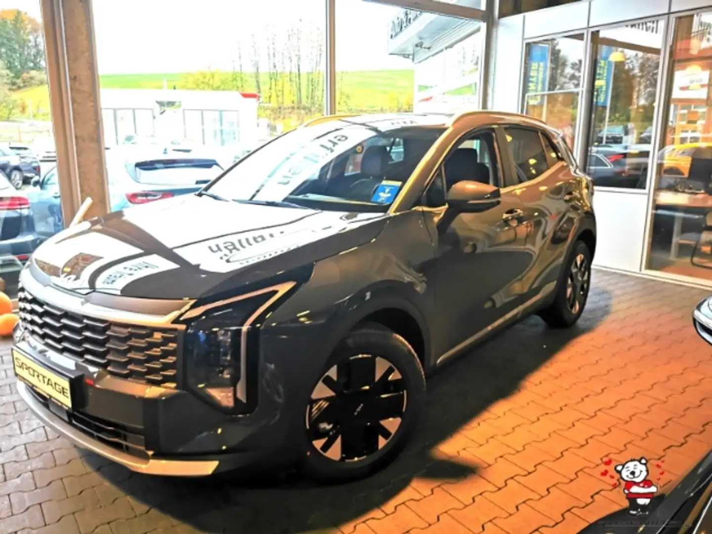 Kia Sportage 1.6T 2WD DCT Vision +Kom+Navi+Kamera+LED+SHZ+17Zol Gris - 1