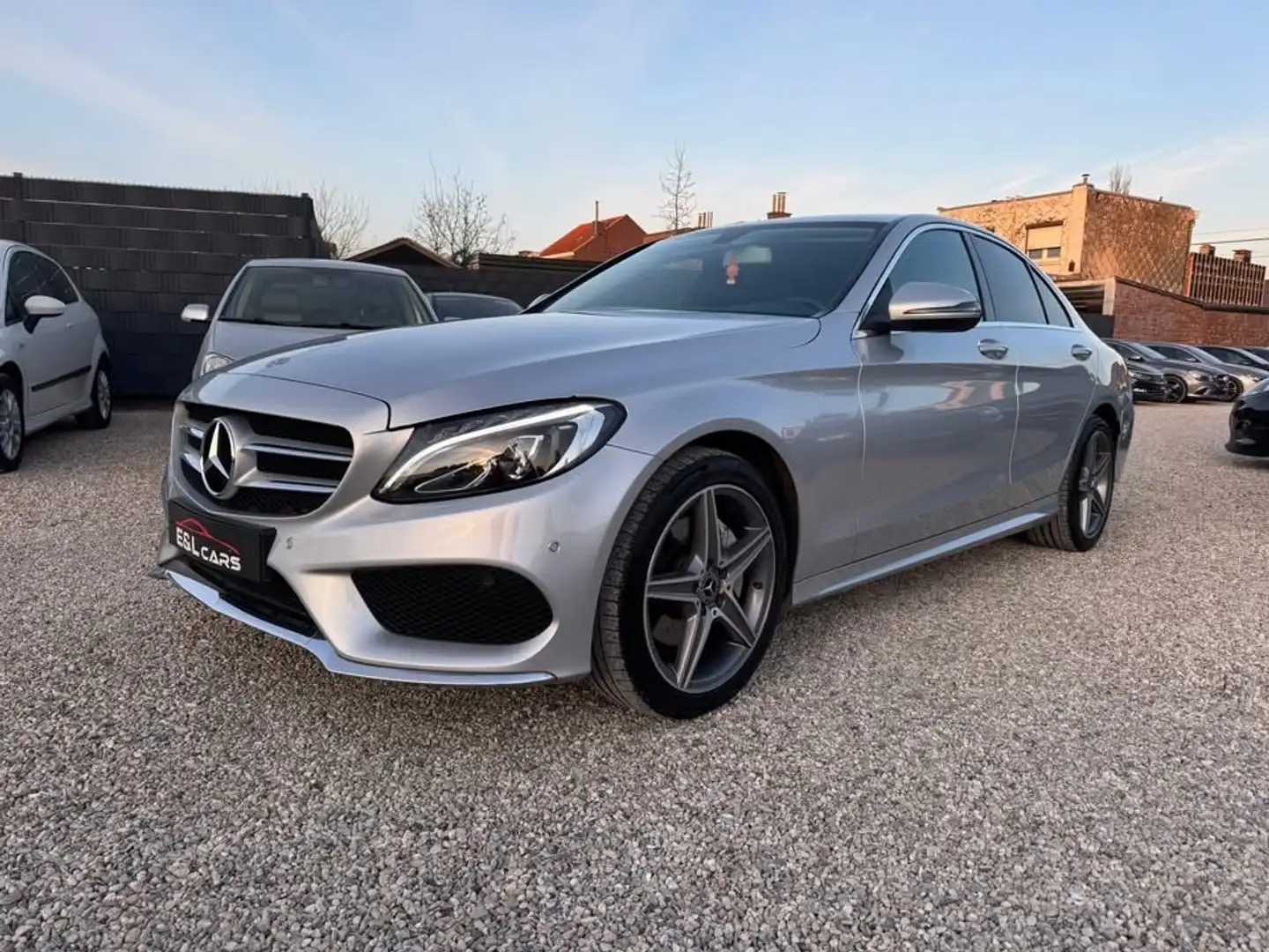 Mercedes-Benz C 180 d Pack Amg **12 mois de garantie** Grijs - 1