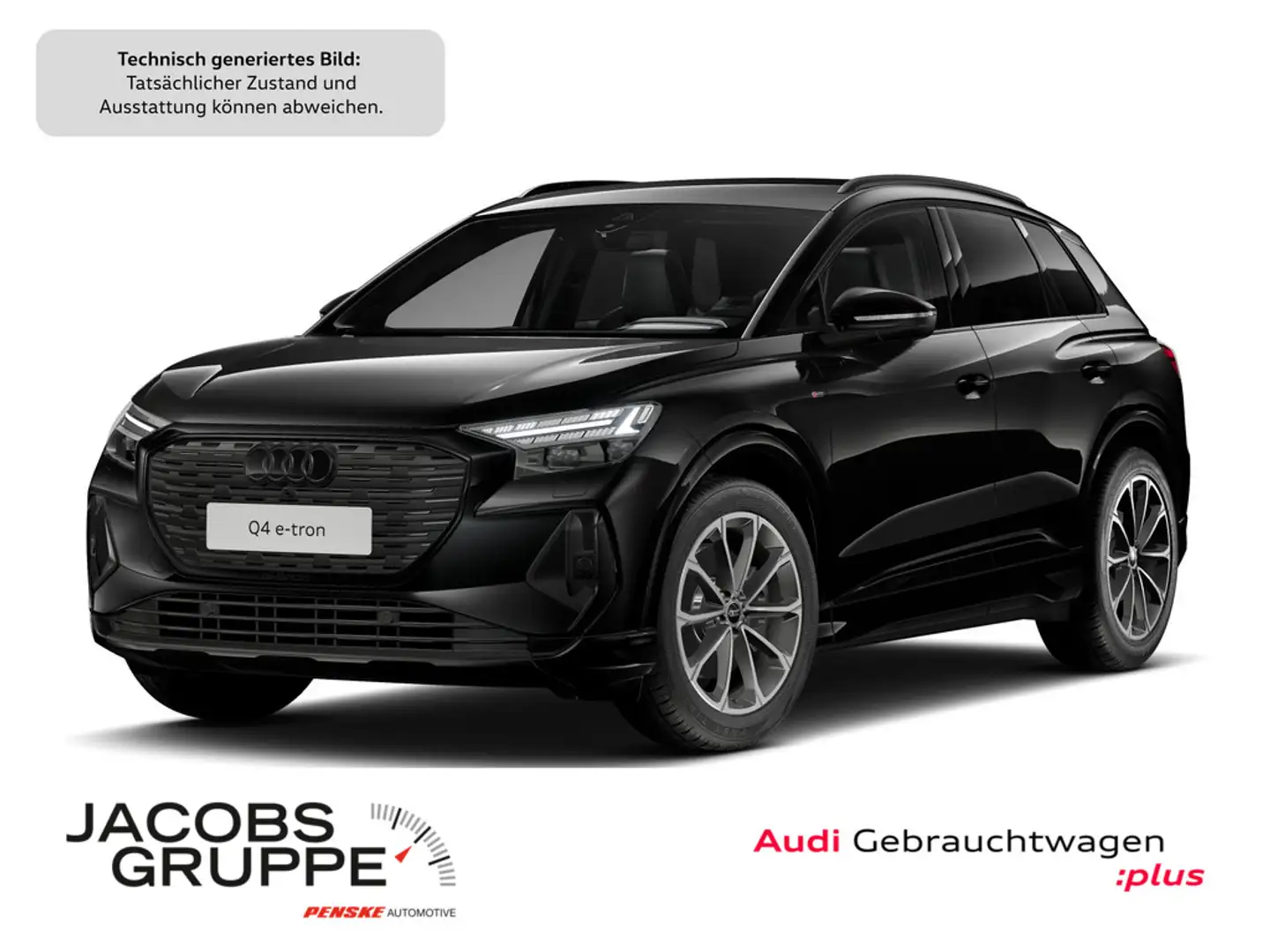 Audi Q4 e-tron Schwarz - 1