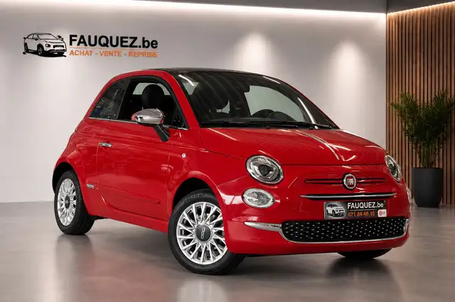Fiat 500C 1.0i MHEV Red | Cabriolet | 24.480 kms ‼️ | Climatisation - GPS - Radars de recul - Apple CarPlay | Garantie 12 mois