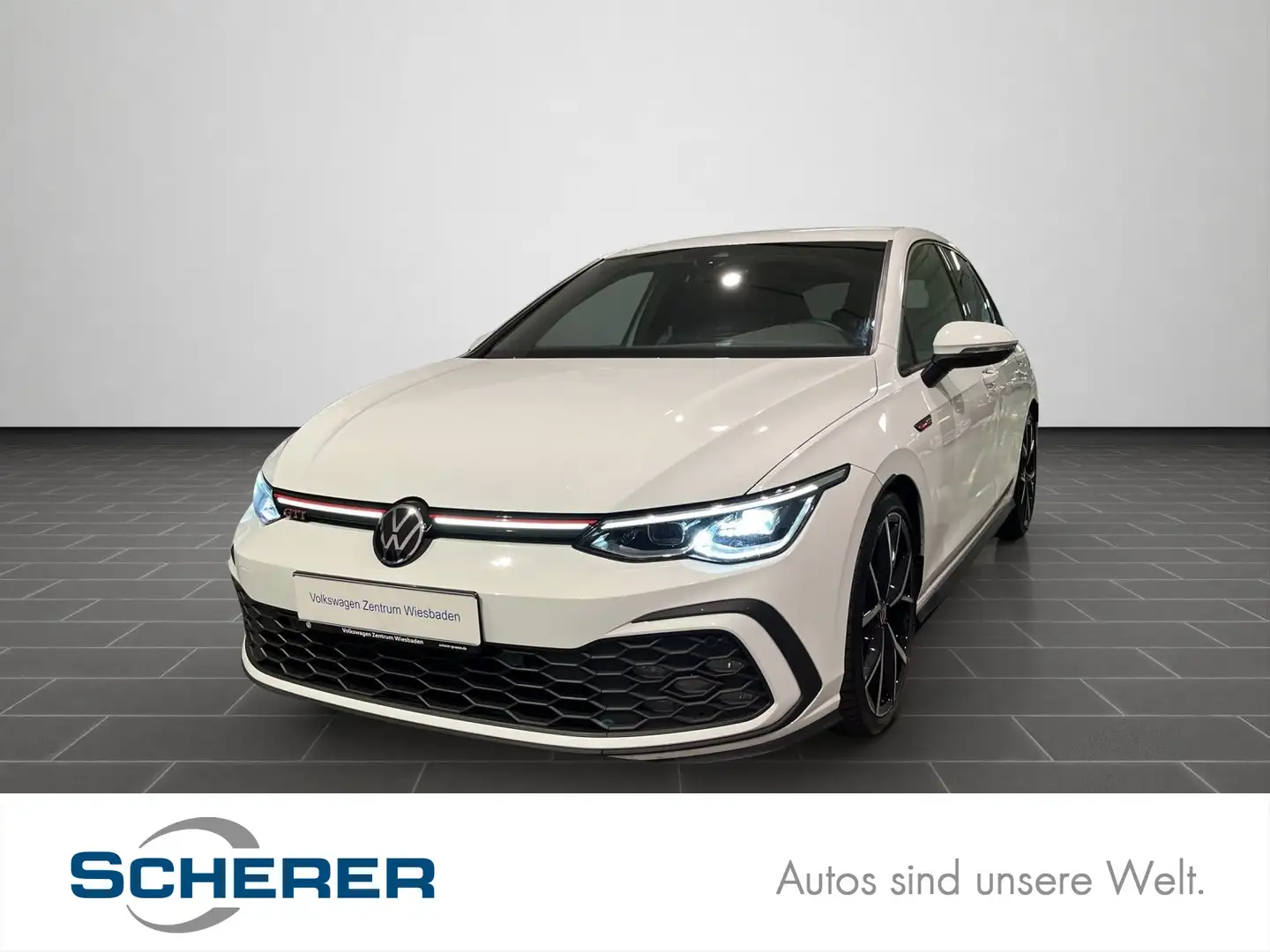 Volkswagen Golf GTI Golf VIII GTI 2.0 TSI DSG, Navi, Sitzh., APP, Ka Weiß - 1