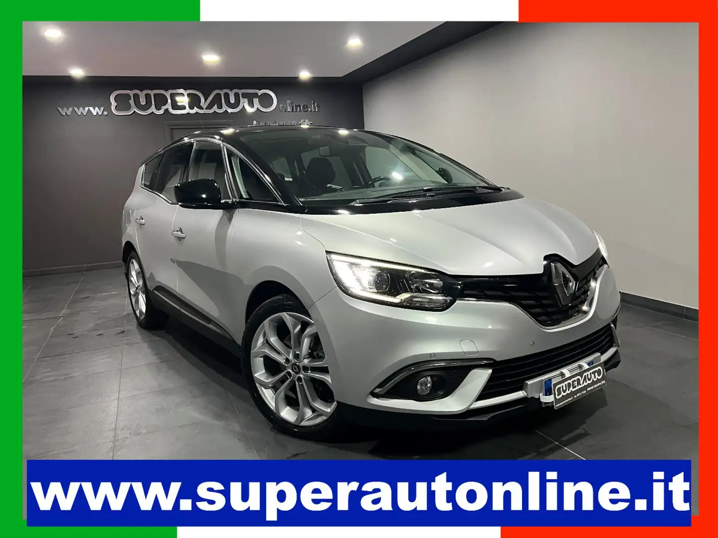 Renault Grand Scenic Blue dCi 120 CV EDC Sport Edition2 Argent - 1