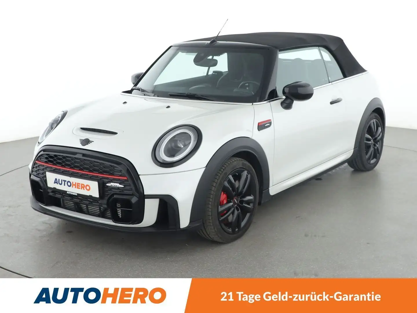 MINI John Cooper Works Cabrio John Cooper Works  Aut.*NAVI*LED*CAM* Alb - 1