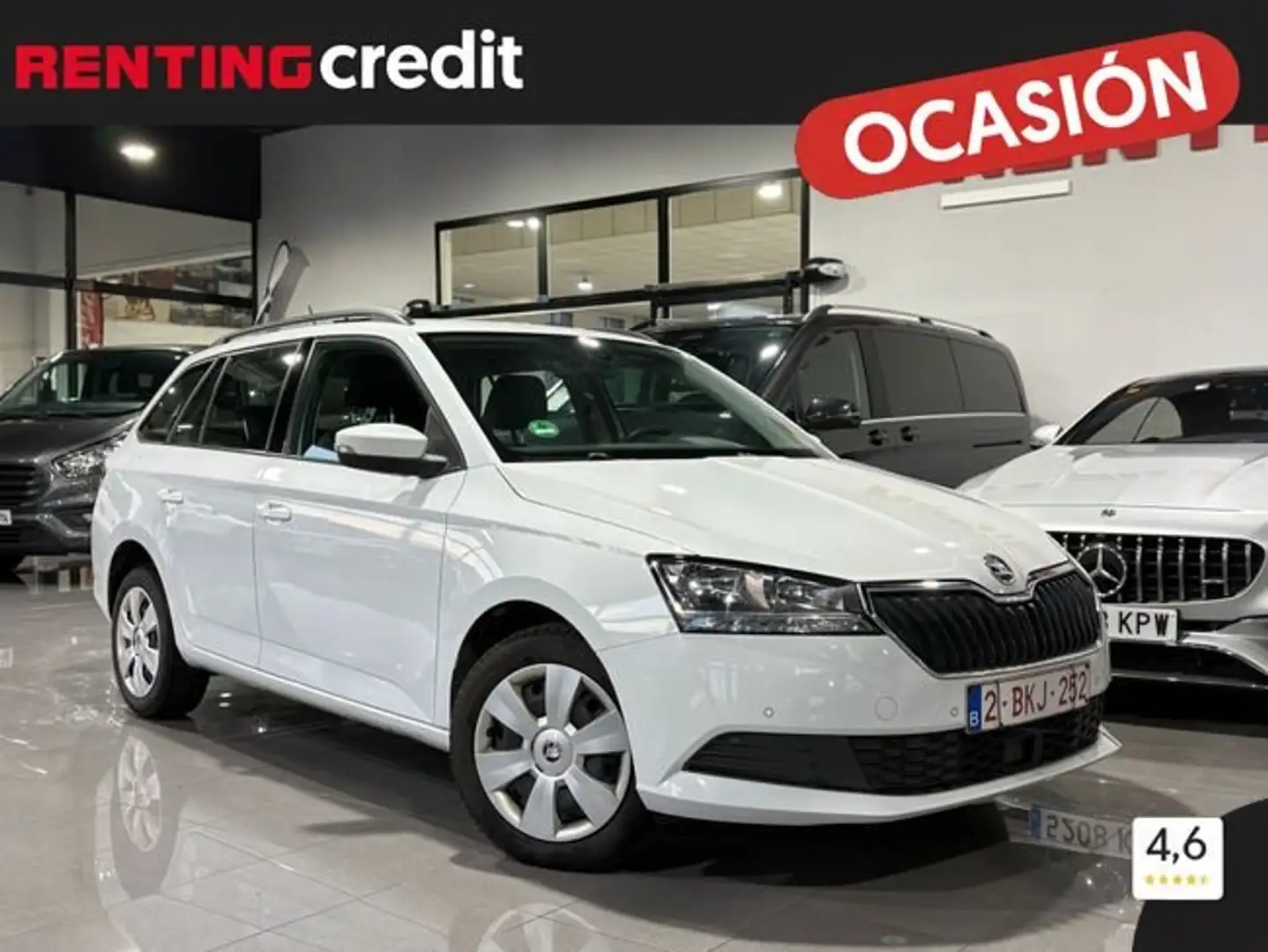 Skoda Fabia 1.0 TSI Ambition DSG 81kW Blanco - 1