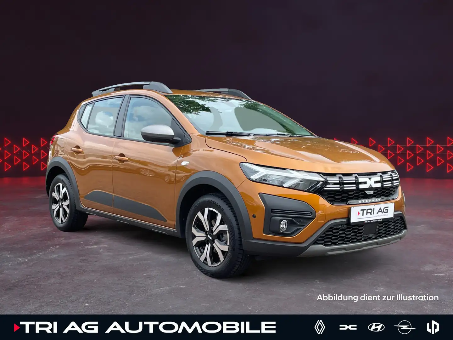Dacia Sandero Stepway Expression+ TCe 100 ECO-G Oranje - 1