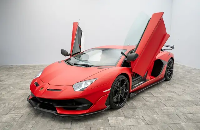 Lamborghini SVJ Rosso Mimir matt°Liftsystem°Carbon