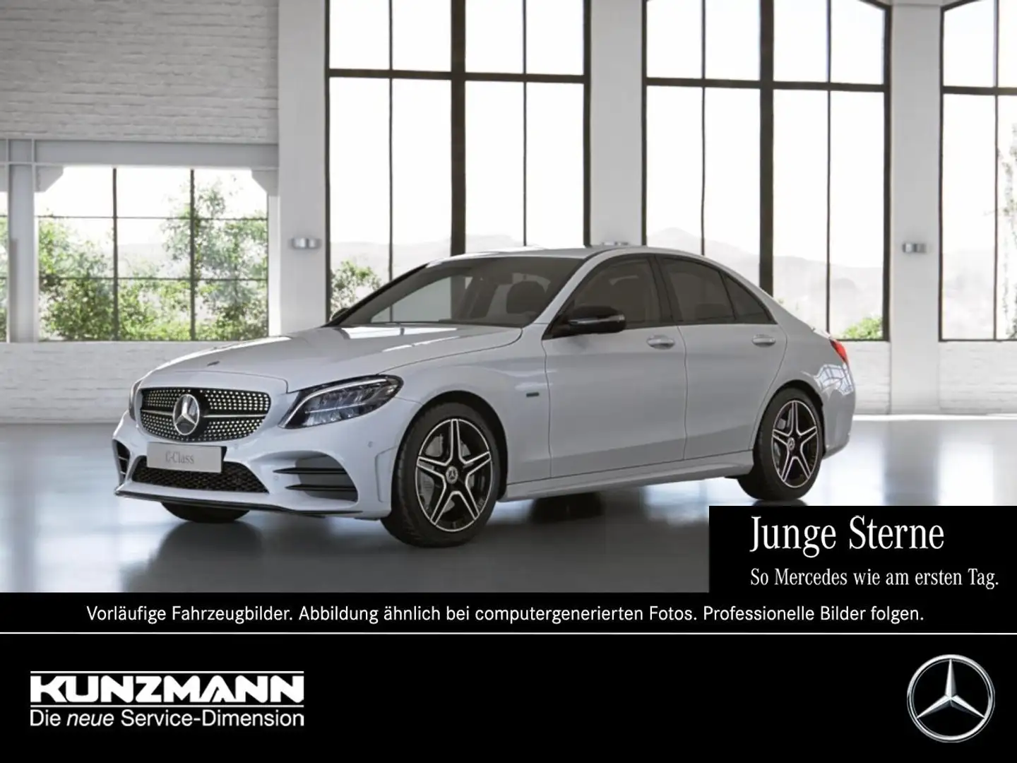 Mercedes-Benz C 300 de AMG Night Comand Kamera Spiegel-Paket Blanc - 1