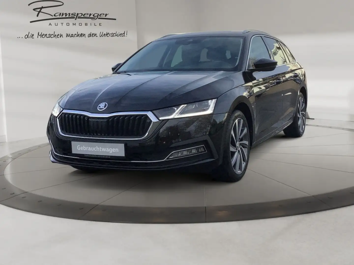 Skoda Octavia Combi 1.4 TSI iV DSG Style AHK ACC Matri Schwarz - 2