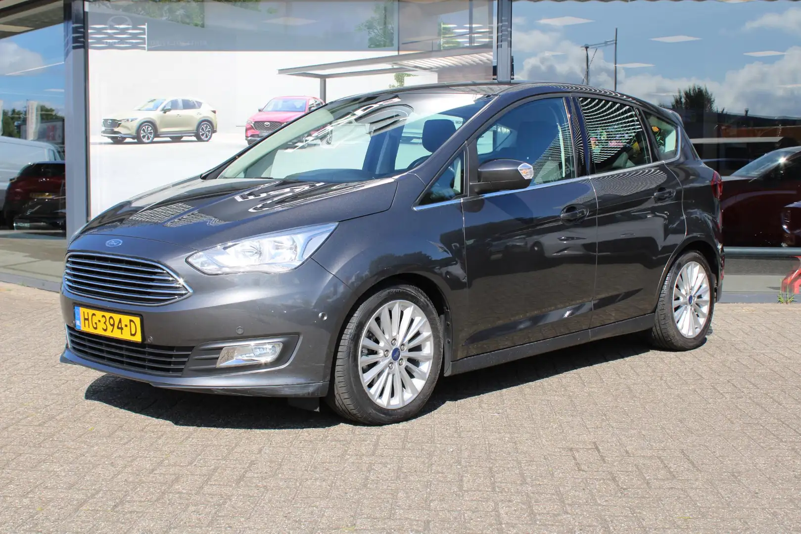 Ford C-Max 1.5 Titanium , Automaat, Trekhaak, PDC, Navi, Crui Grijs - 2