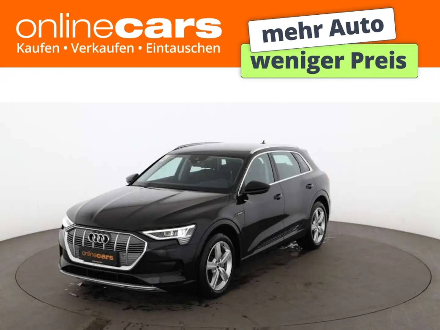 Audi e-tron 50 quattro advanced 71 kWh Aut LED NAVI Schwarz - 1
