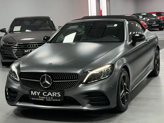 Mercedes-Benz C 220 D 194 Cv Cabriolet Gris Mat Pack-AMG Full Options Garantie 1An