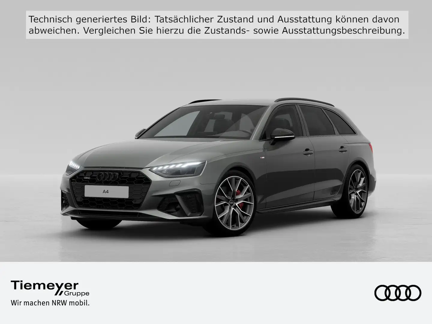 Audi A4 40 TFSI Q 2x S LINE MATRIX KAMERA VIRTU Grau - 1