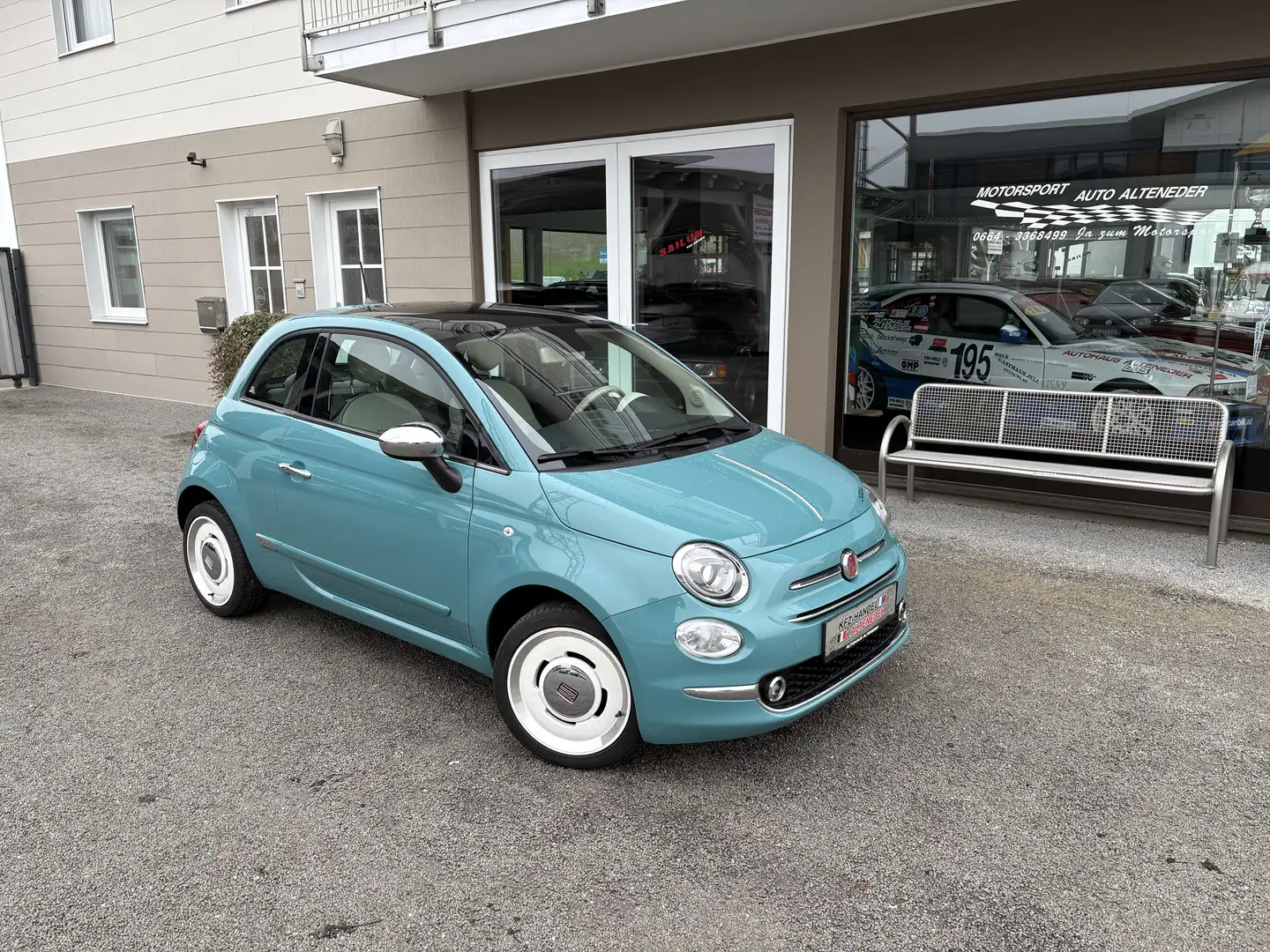 Fiat 500 1,2 ECO 69 Anniversario *SONDERMODELL*WENIG KM* Grün - 1