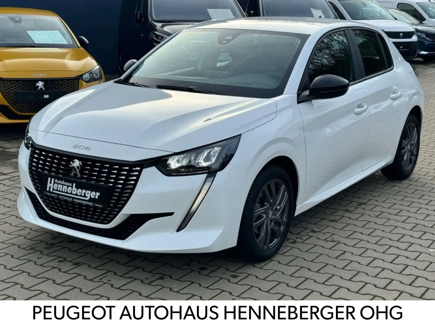 Peugeot 208 Active Pack 75 | LED Licht |SHZ| CarPlay|PDC Weiß - 1
