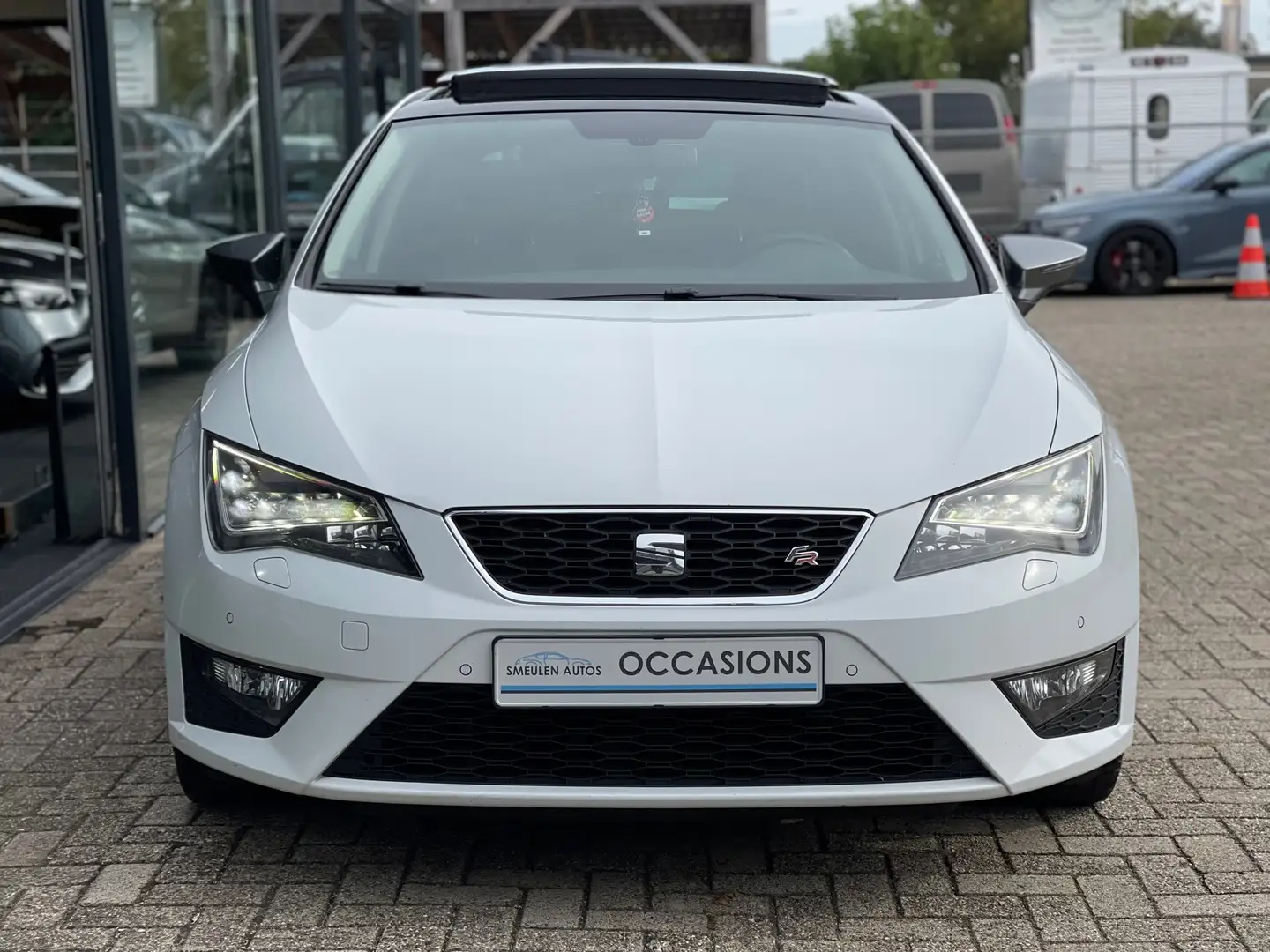 SEAT Leon 1.4 TSI FR PANO/STOELVERWM/CRUISE/LED/PDC/VOL Alb - 2