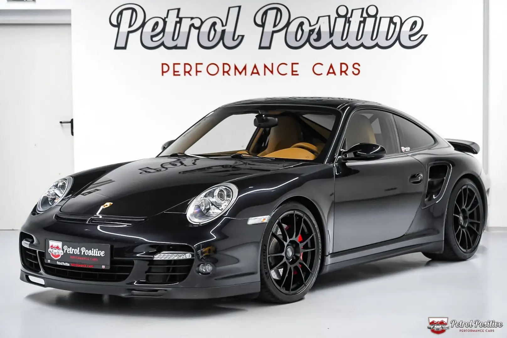 Porsche 997 911 Turbo Coupé Schalter TechArt / Unfallfrei / S Schwarz - 1