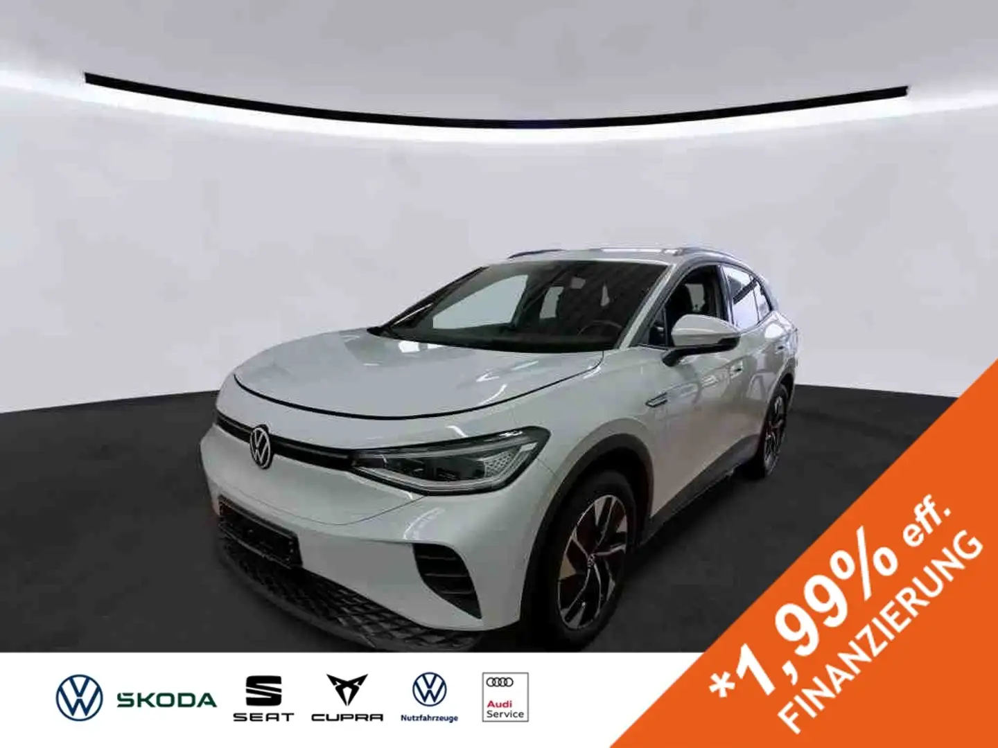 Volkswagen ID.4 PRO PERF. 82 kWh +AHK +SOUND +360° +HuD +IQ.LIGHT Weiß - 1