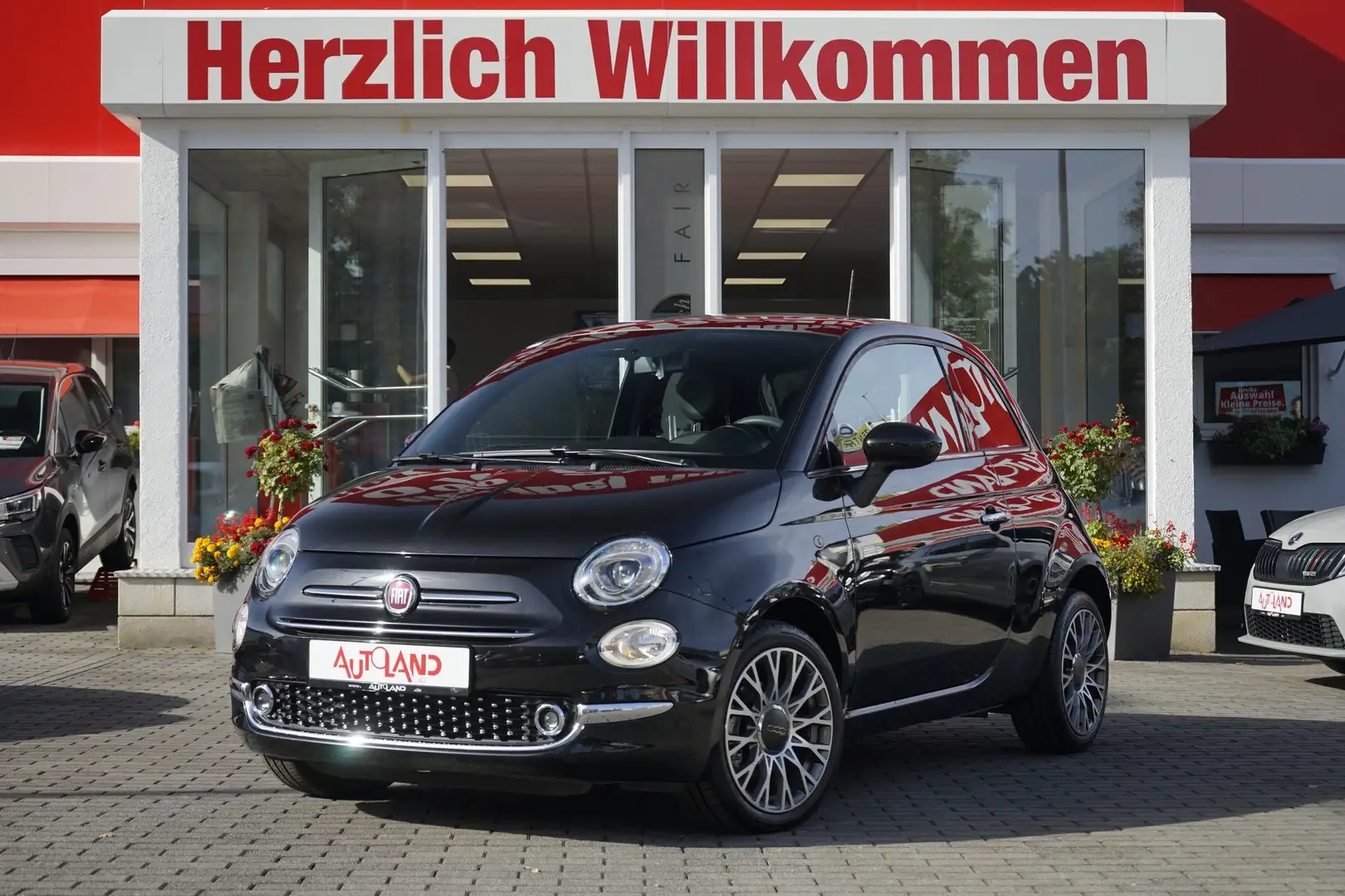 Fiat 500 1.2 Star Klima Temp Navi Panorama Rot - 1