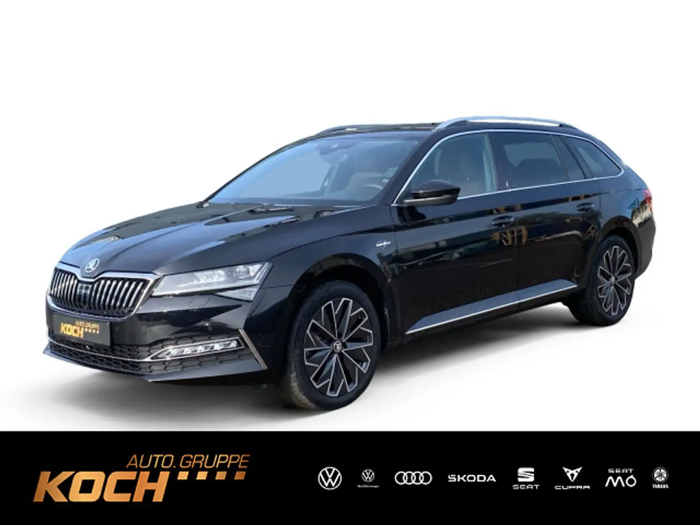 Skoda Superb Combi L&K*DSG*2.0TDI*4x4*NAVI*PANODACH* Zwart - 1