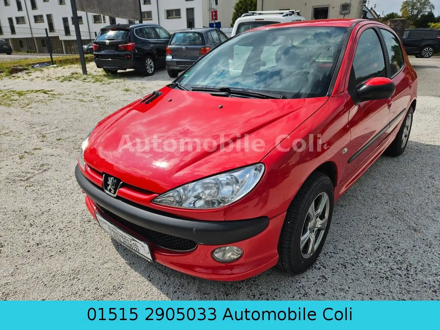 Peugeot 206 Grand Filou Cool+Hd+Klima+Alu s Rouge - 1