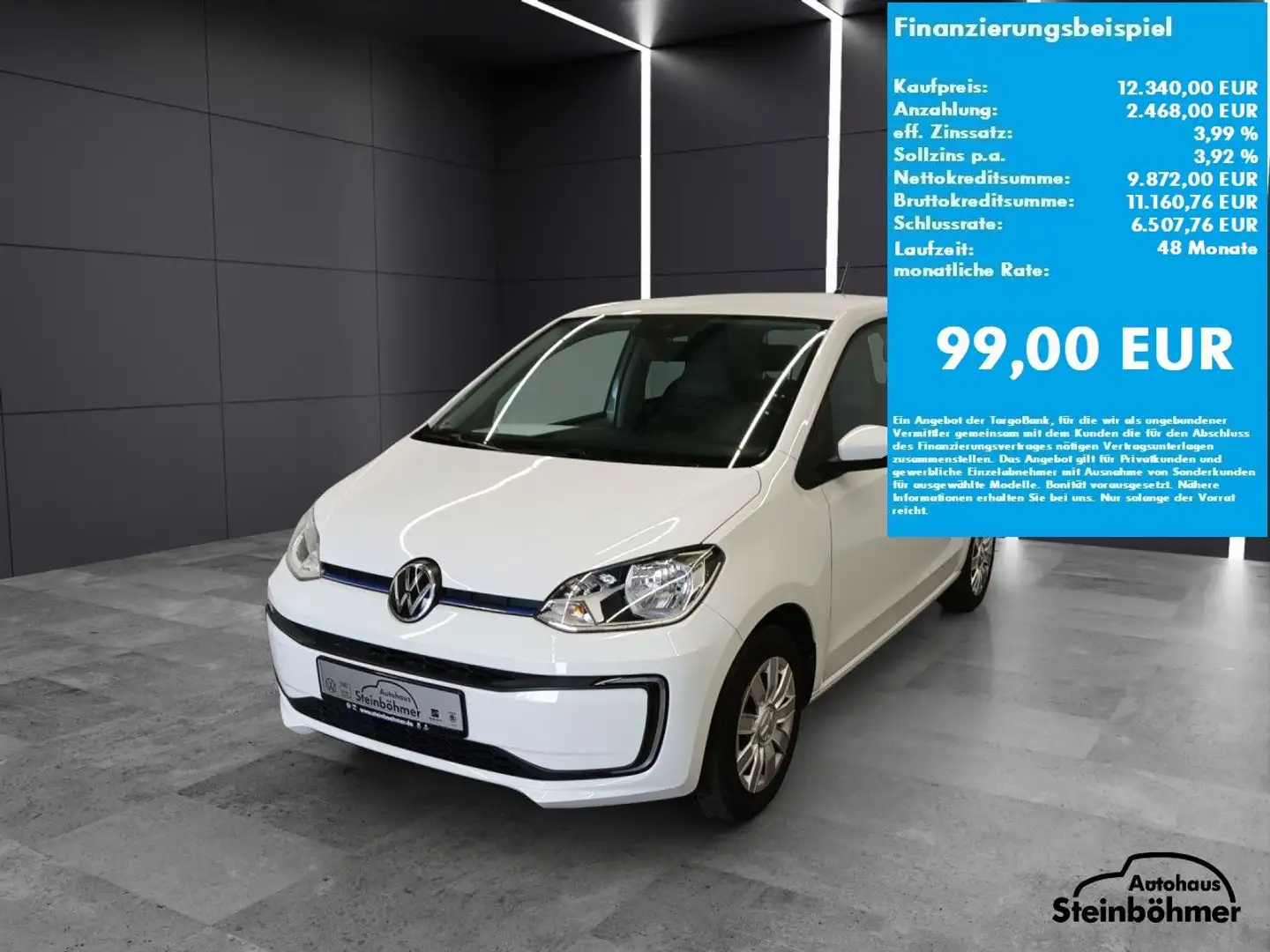 Volkswagen e-up! up!  CSS Bluetooth Climatronic SHZ maps+more Weiß - 2