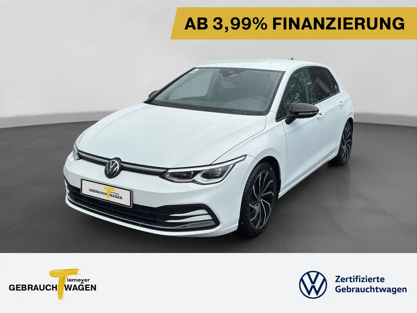 Volkswagen Golf 1.5 TSI ACTIVE AHK KAMERA ACC LED+ Weiß - 1