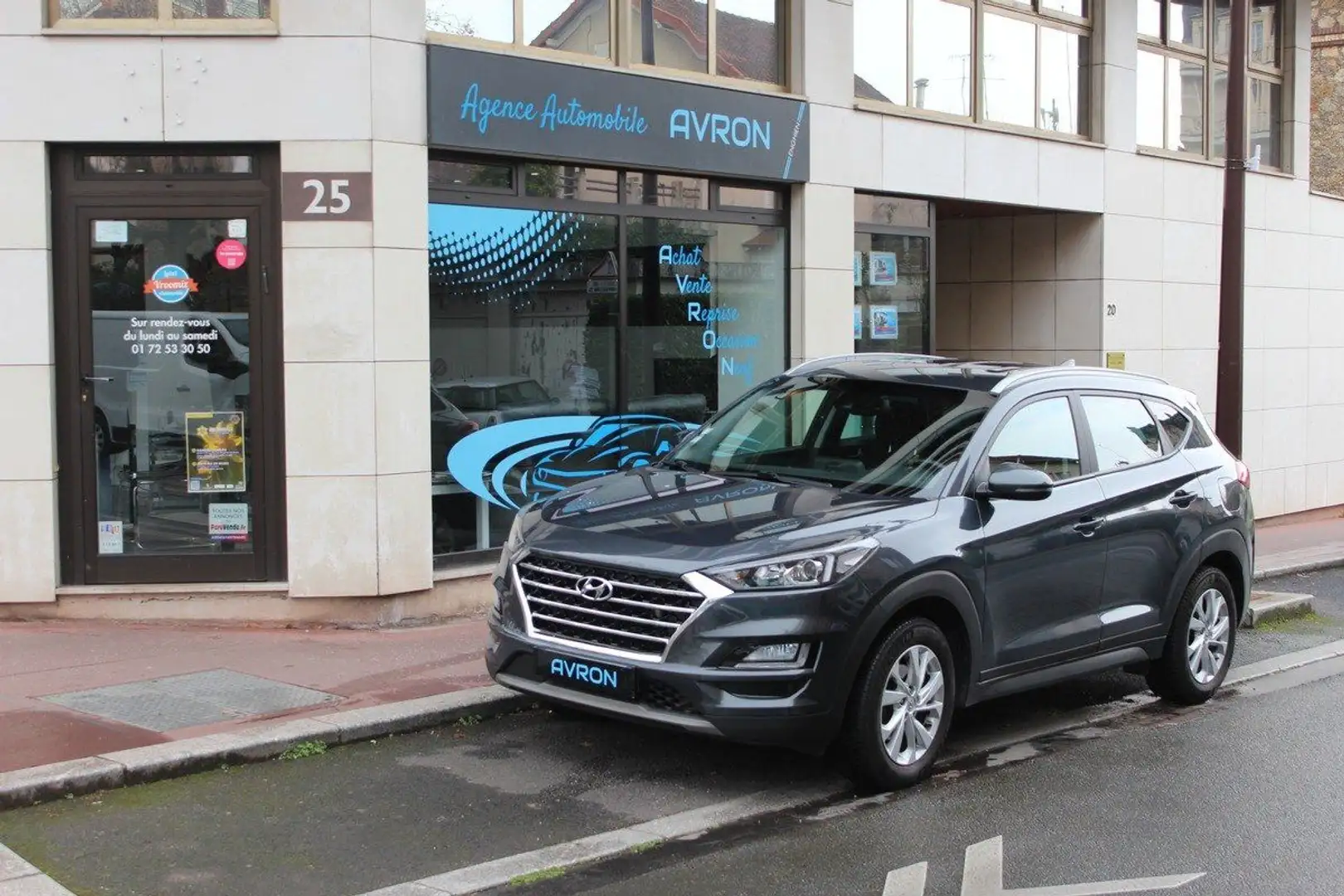 Hyundai TUCSON III (2) 1.6 CRDI 136 HYBRID 48V BUSINESS DCT-7 Gris - 1