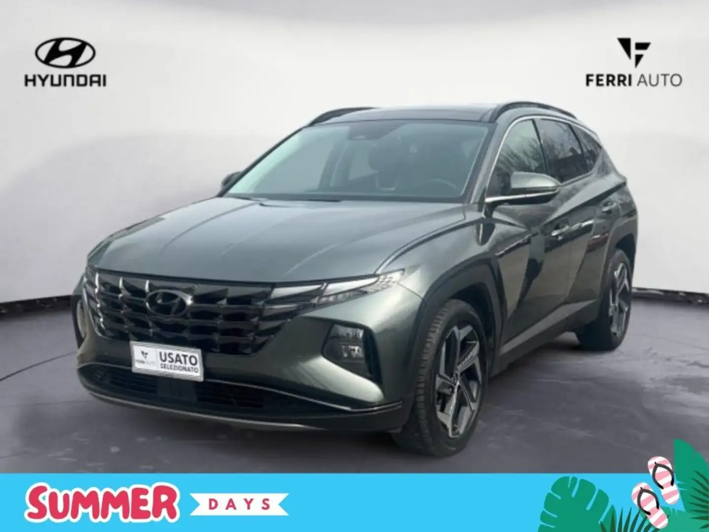 Hyundai TUCSON 1.6 HEV aut.Exellence Grijs - 1