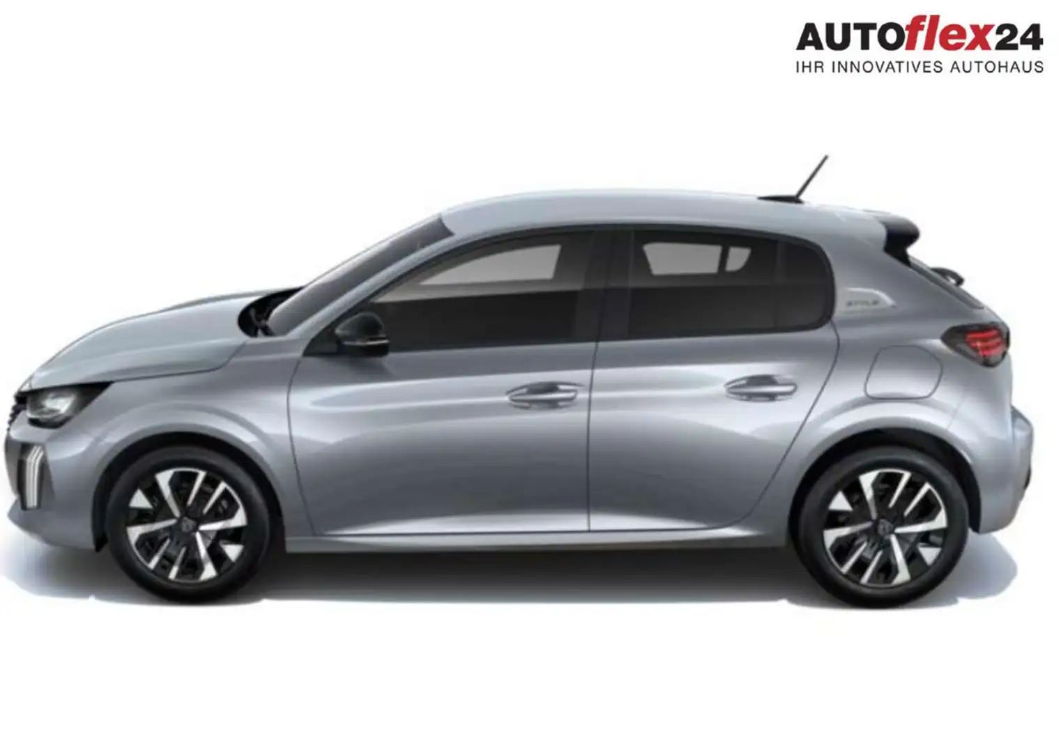 Peugeot 208 100 Active SHZ PDC MirrorL Temp eFH 4JGar 74 kW... Grau - 1