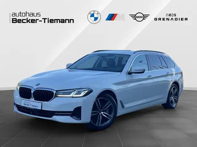 2022 BMW 5 Series in White for sale