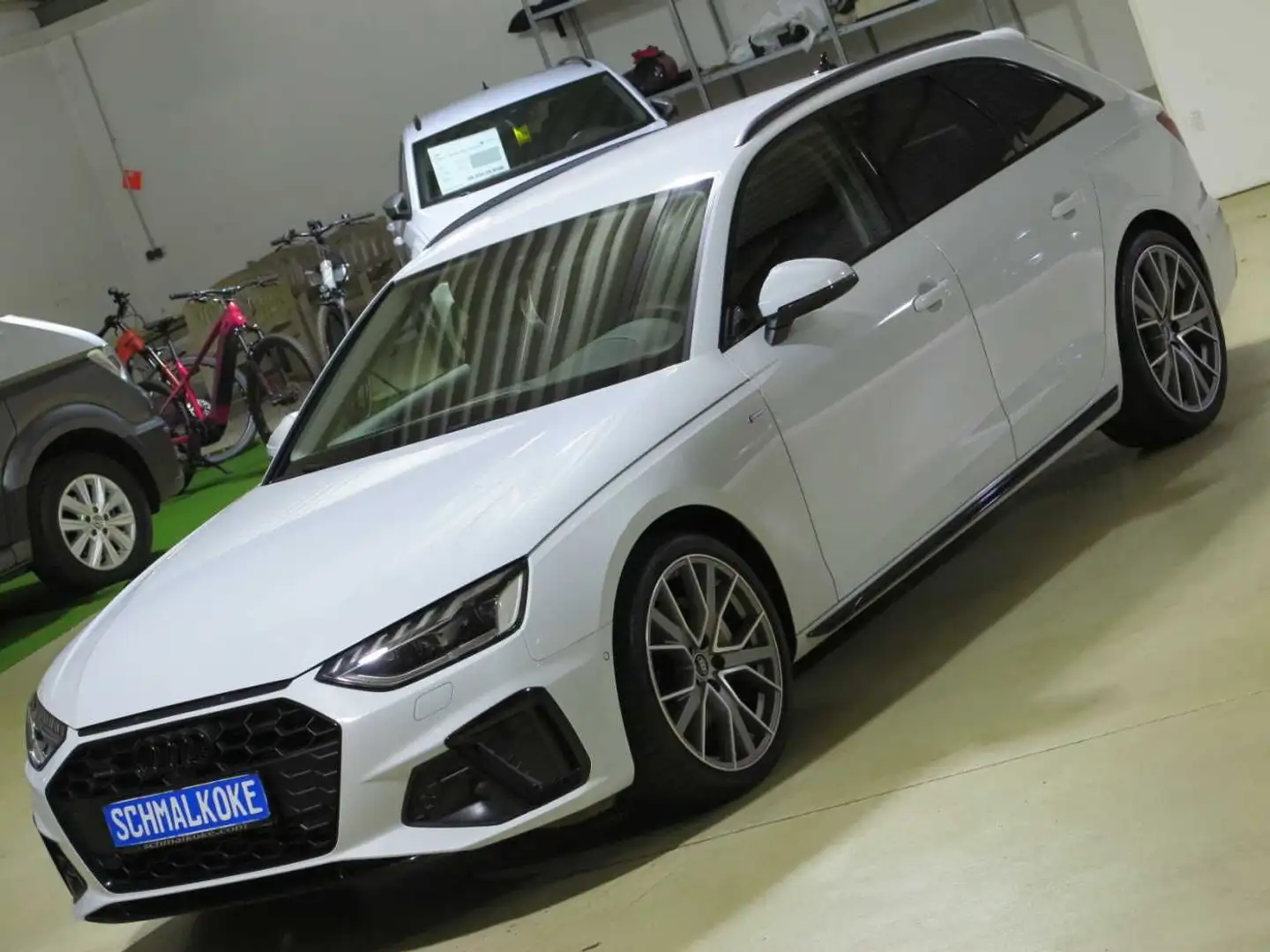 Audi A4 Avant 40 TFSI 2.0 quattro S tronic S line Nav Blanc - 2