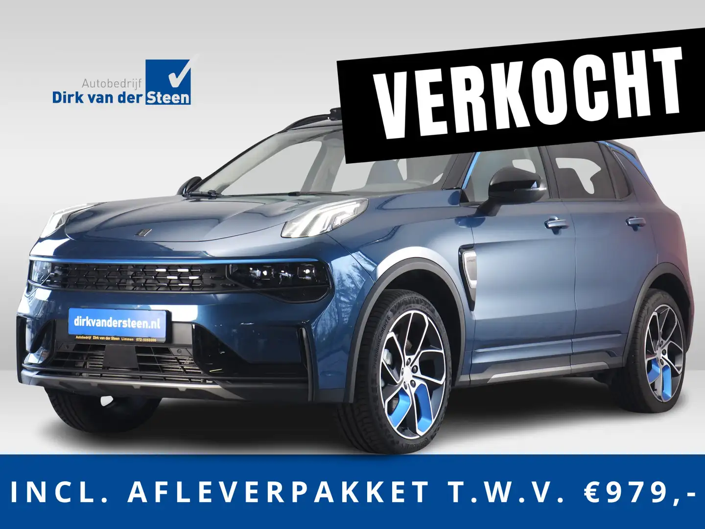 Lynk & Co 01 1.5 | 6.6 kWh Laden | 360° Camera | Botsherkenning Blau - 1