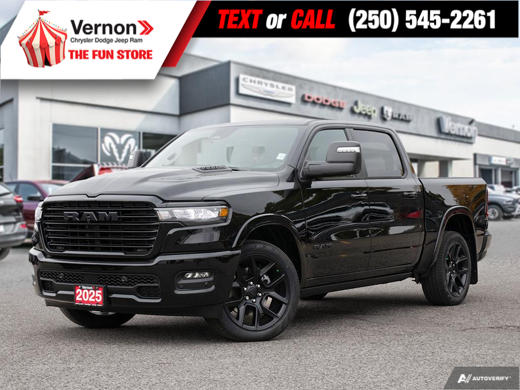 2025 RAM 1500 Laramie  - Night Edition - Sunroof