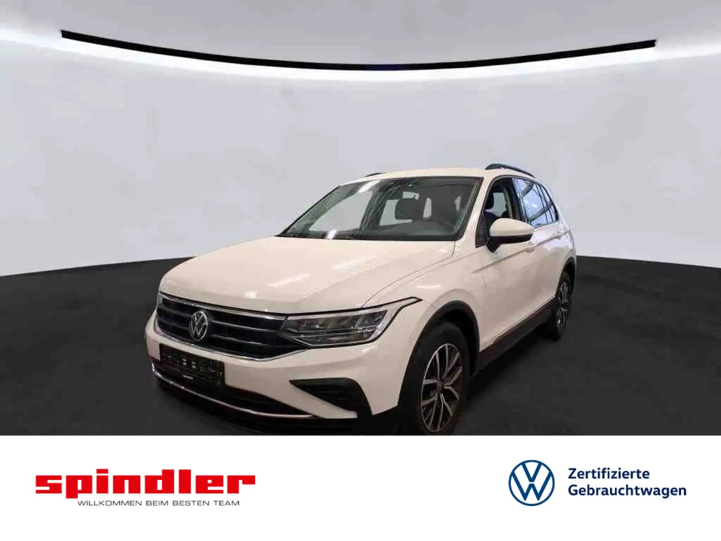 Volkswagen Tiguan Life 1.5 TSI DSG / Navi, LED, AHK, ACC Weiß - 1