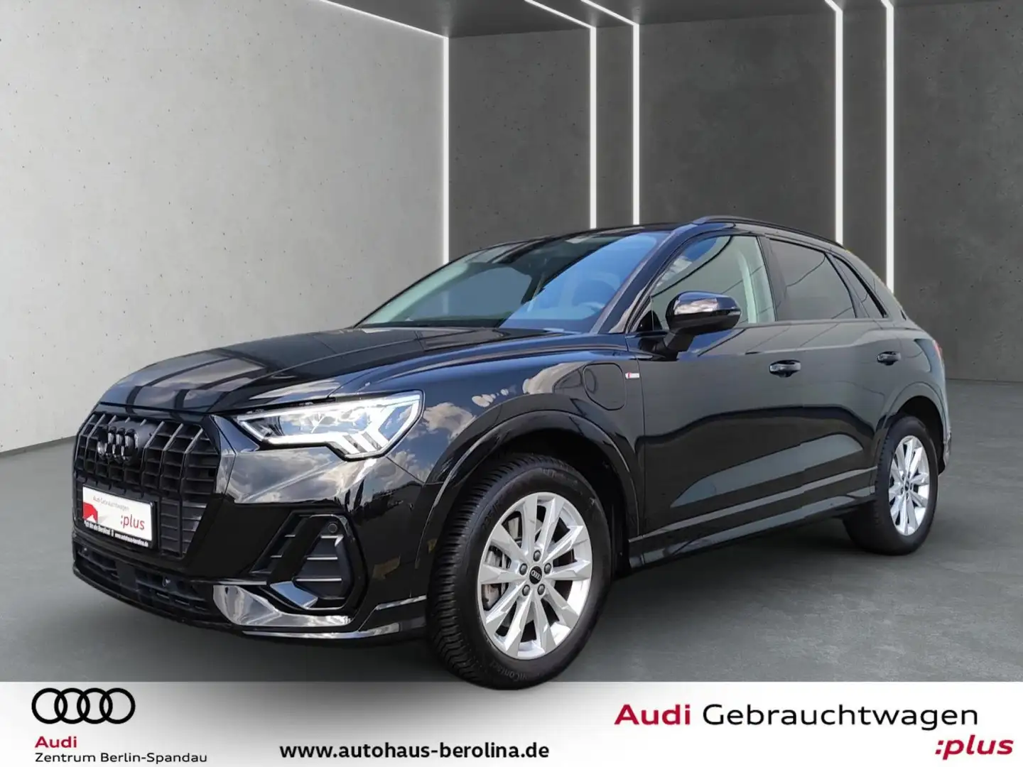 Audi Q3 45 TFSI e S line S tronic *ACC*LED*Virt.C* Schwarz - 2