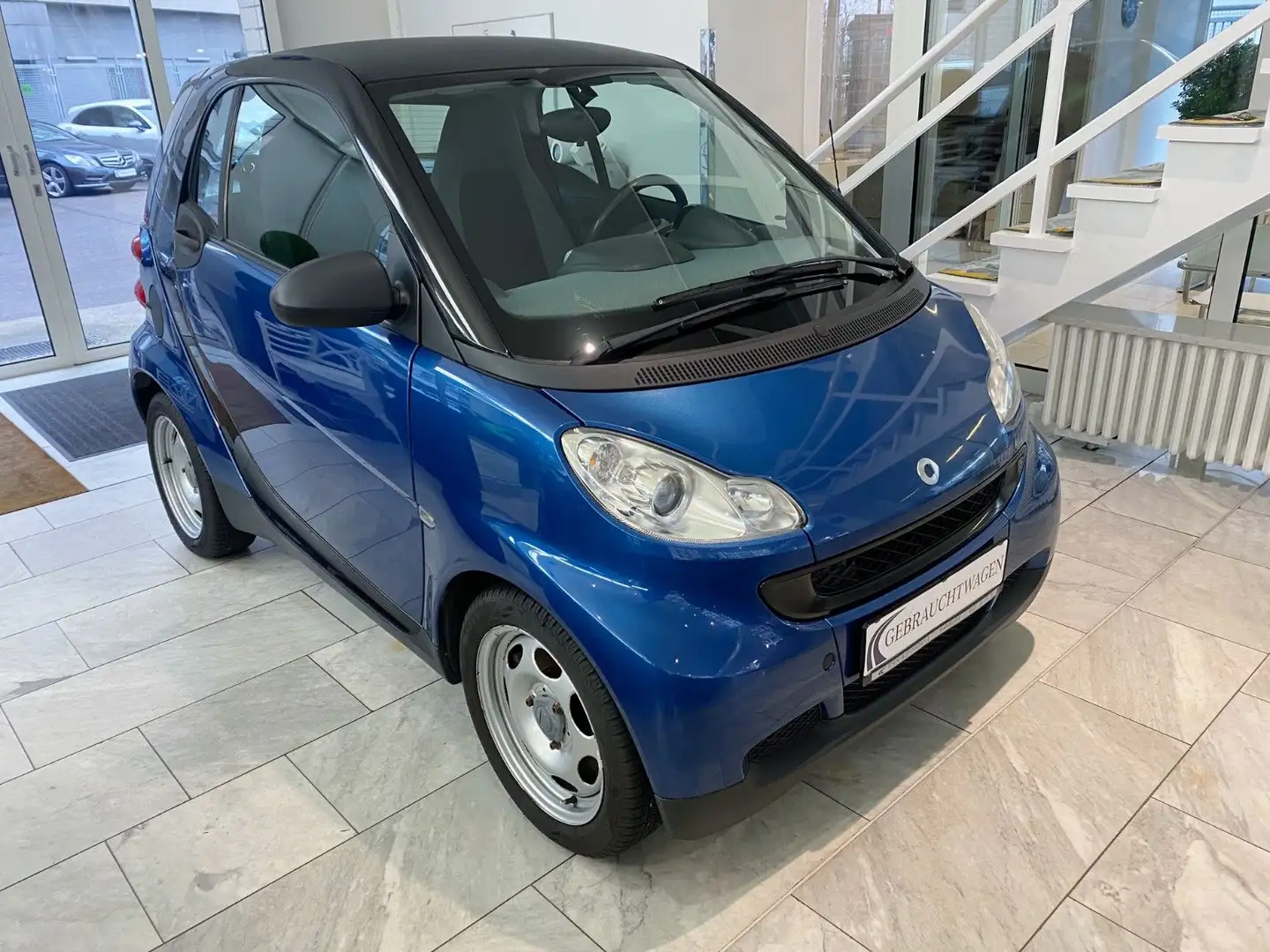 smart forTwo fortwo MHD 1.Hd/ nur 11.650km/MBSheft/HU Neu Blau - 2