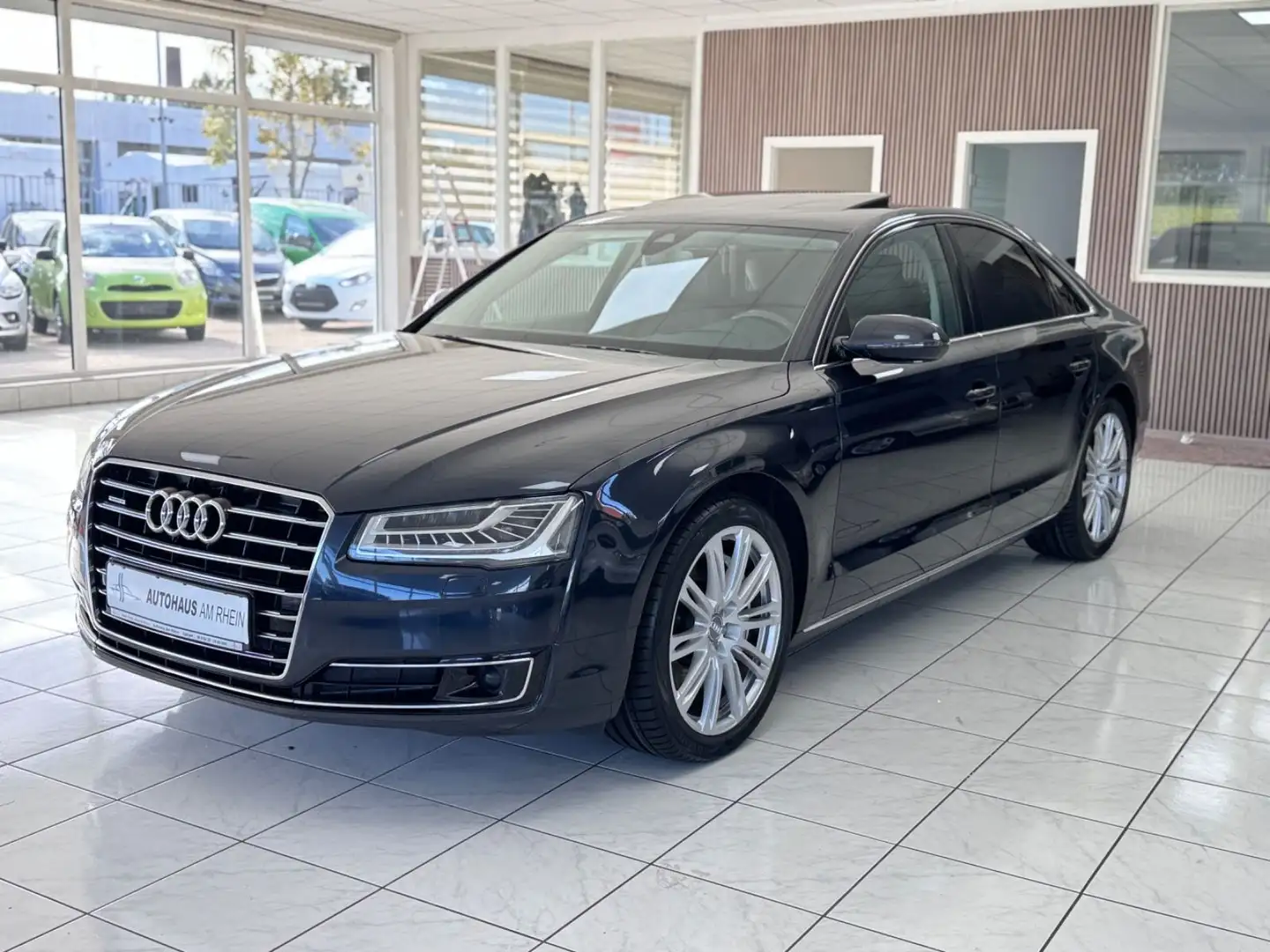 Audi A8 4.2 TDI quattro+Matrix+Hebedach+Kamera+ACC Blau - 2