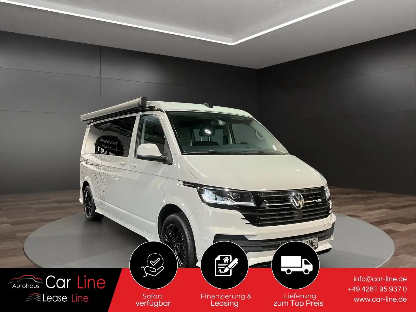 Volkswagen T6 California T6.1 California Lang*ABT XNH High-End Camper*AHK Gri - 1