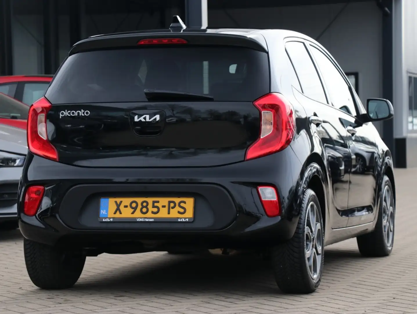 Kia Picanto 1.0 DPi DynamicPlusLine I Navi I Keyless I Climate Zwart - 2