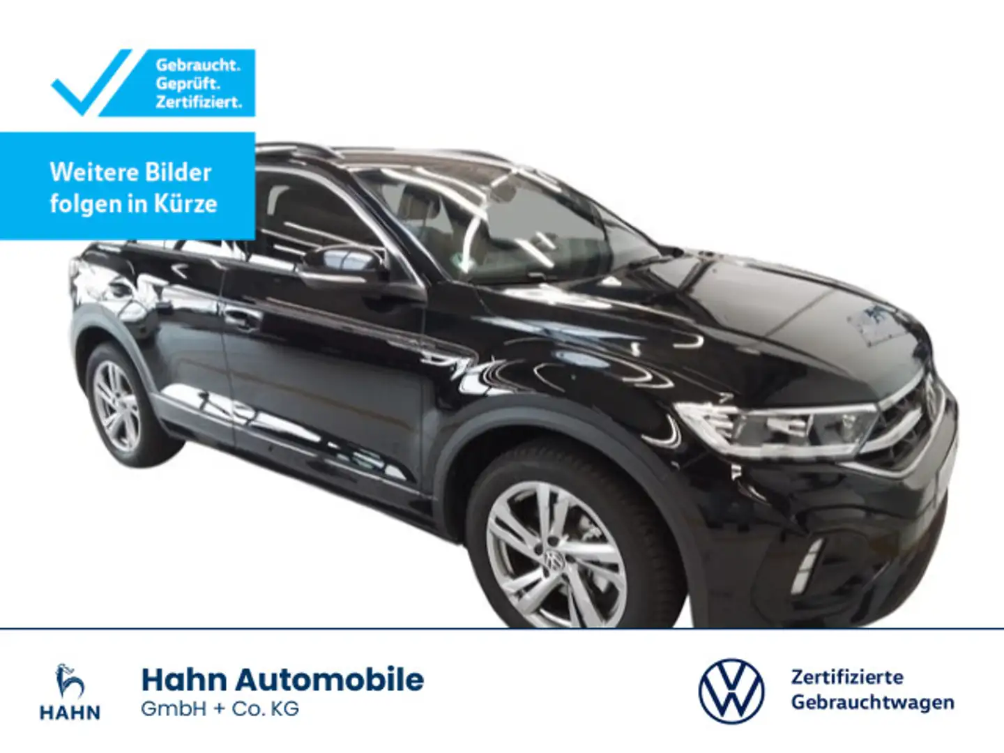 Volkswagen T-Roc 1.5TSI DSG R-Line LED Navi ACC Sitzh App-C Negro - 1