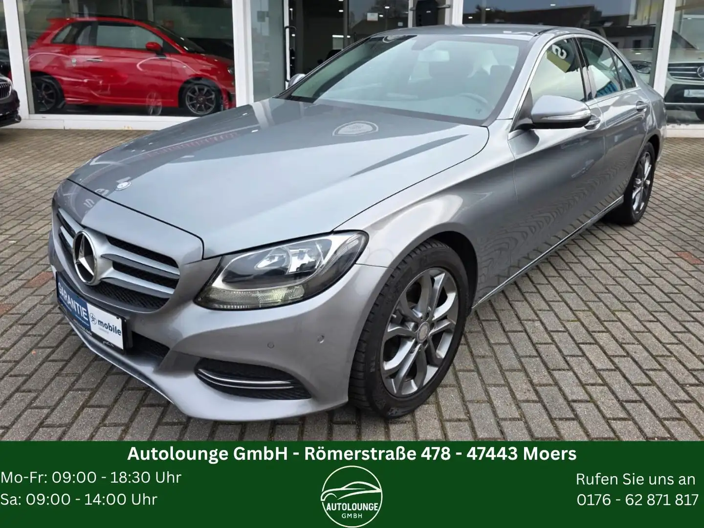 Mercedes-Benz C 180 CGI*Navi*Park-Paket inkl.akt. Park-Assist* Silber - 1