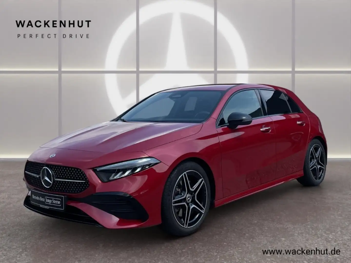 Mercedes-Benz A 220 d AMG ADV+ NIGHT DISTRONIC WINTER AMBIENTE Rojo - 1