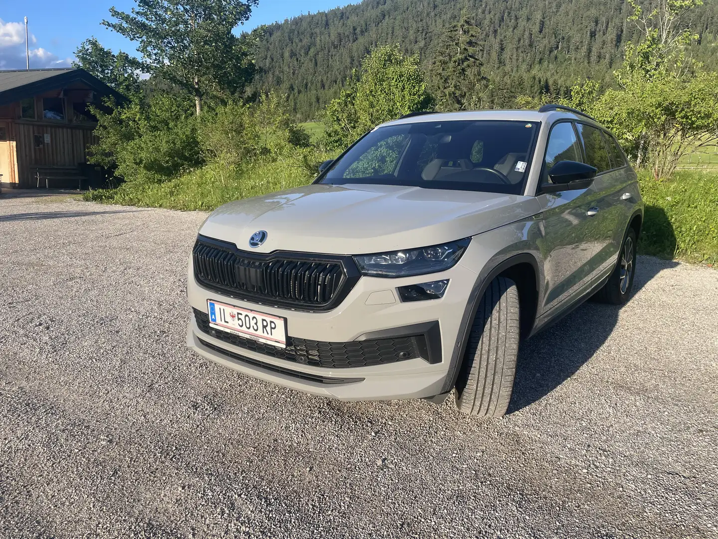 Skoda Kodiaq 2,0 TDI SCR 4x4 Sportline DSG , Standheizung Grau - 1