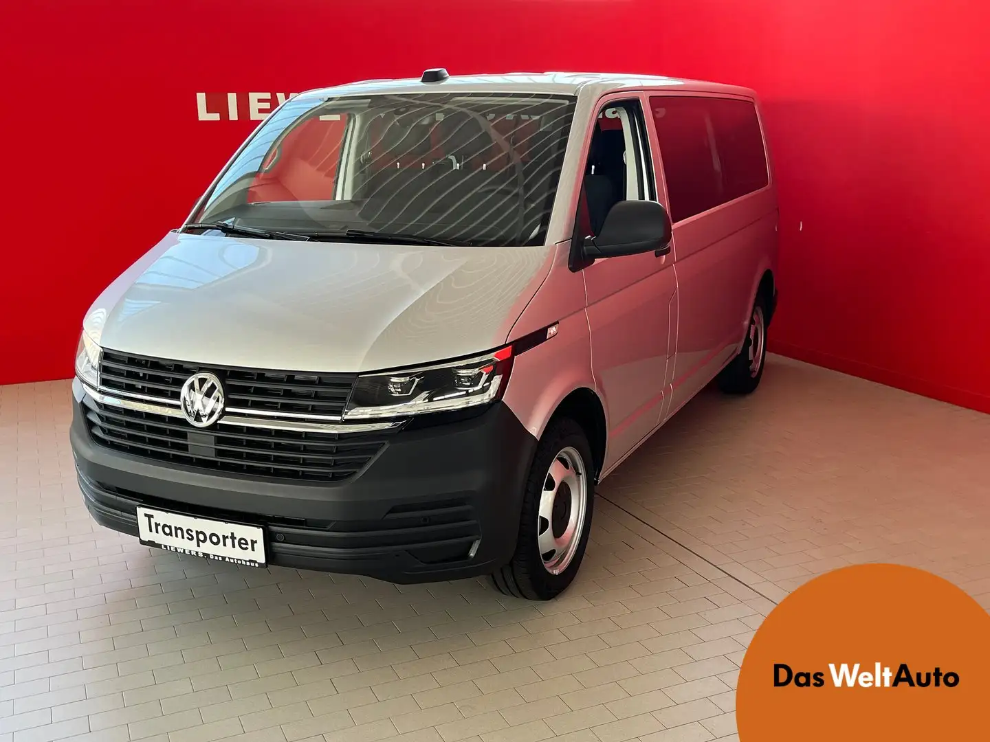 Volkswagen T6.1 Transporter Kombi LR TDI Argent - 1