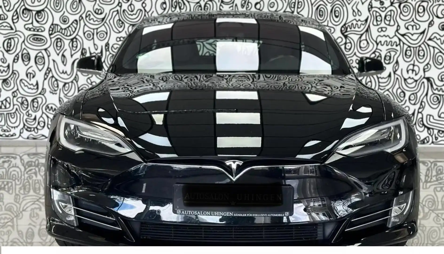 Tesla Model S Model S 75D Allradantrieb Schwarz - 1