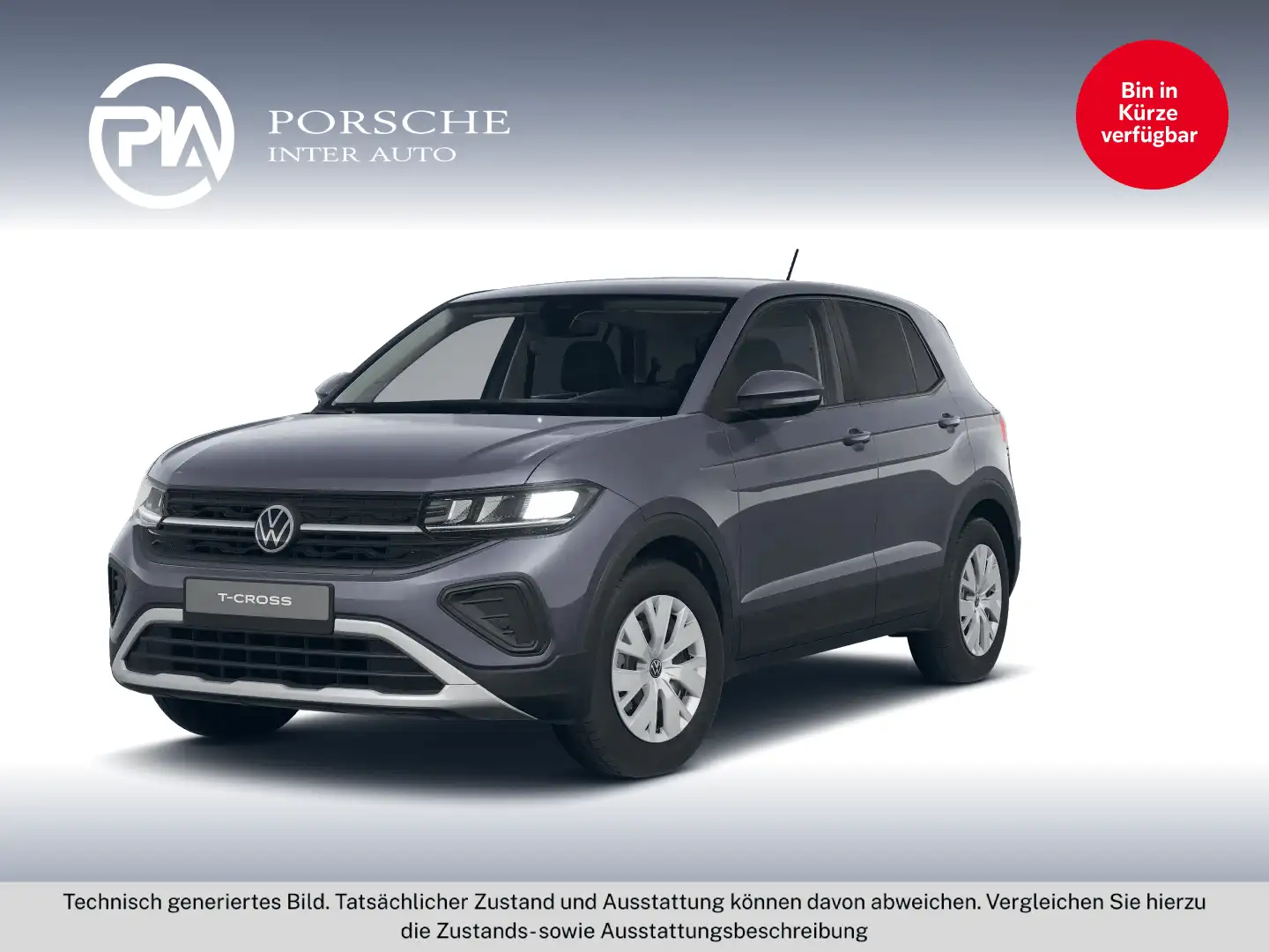Volkswagen T-Cross 4Me TSI Grau - 1