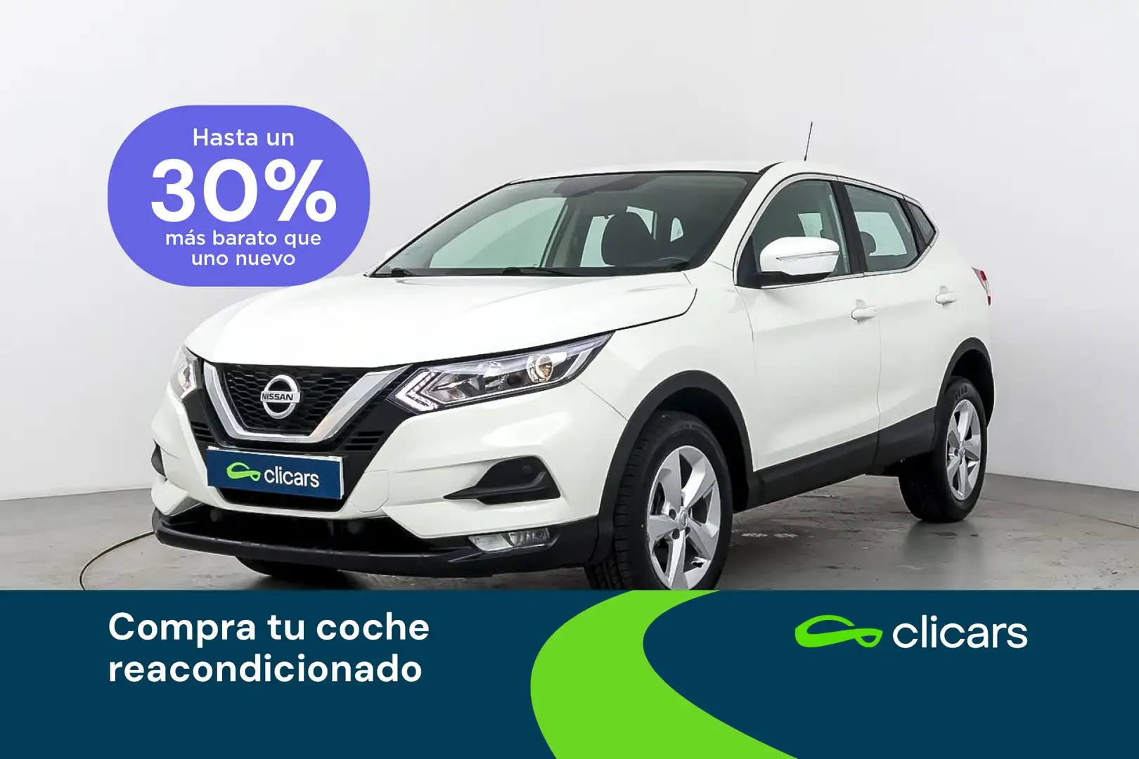 Nissan Qashqai 1.7dCI Acenta 4x4-I Blanc - 1