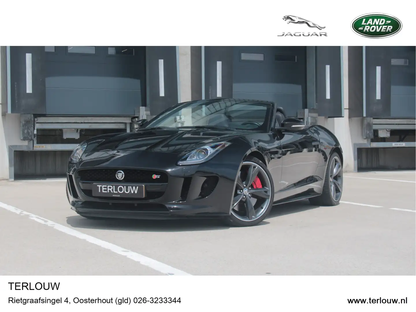 Jaguar F-Type 5.0 V8 S Convertible Nero - 1